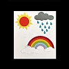 Weather Theme Carbon Steel Cutting Dies Stencils DIY-P076-10-1
