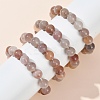 12MM Natural Quartz Round Beaded Stretch Bracelets for Women BJEW-G756-02B-1