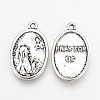 Tibetan Style Alloy Pendants TIBE-Q078-09AS-RS-1