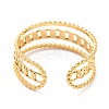 Ion Plating(IP) 304 Stainless Steel Finger Rings X-RJEW-L102-07G-4