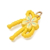 Alloy Enamel Pendants AL-CBA97EB-03-2