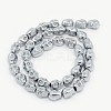 Electroplate Non-magnetic Synthetic Hematite Beads Strands G-J180-05-2