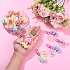 20Pcs 4 Style Shell Pearl & Acrylic Pendant Decorations KEYC-YW00214-3