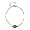 304 Stainless Steel Enamel Link Bracelets BJEW-K226-17A-P-3