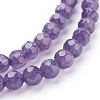 Natural Amethyst Beads Strands X-G-C073-4mm-3-3
