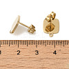 Ion Plating(IP) 304 Stainless Steel Stud Earring Findings STAS-I206-06G-3