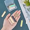 10Pcs 5 Colors PVD Vacuum Plating 304 Stainless Steel Pendants STAS-UN0018-33-2