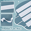 Adjustable Polyester Sweat Band for Hat Accessories FIND-WH0152-721C-4