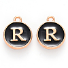 Golden Plated Alloy Charms ENAM-S118-02R-1