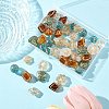 50Pcs 10 Styles Acrylic Beads OACR-FP0001-14-5