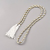 Curtain Tassel Tieback Rope LS-AJEW-WH0104-26E-1