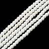 Electroplate Opaque Glass Beads Strands EGLA-K014-A-B01-1