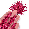 8/0 Baking Paint Glass Seed Beads SEED-R051-07B-03-3