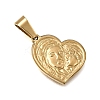 Religion 304 Stainless Steel Pendants STAS-G400-02G-01-1