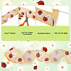 6 Rolls 6 Styles Polyester Ribbon OCOR-KS0001-01-3