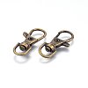 Tibetan Style Alloy Swivel Clasps PALLOY-F210-02AB-2