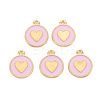 Alloy Enamel Pendants ENAM-S121-181C-1
