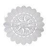 201 Stainless Steel 3D Rotating Hanging Wind Spinner STAS-B122-01P-06-1