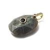 Natural Labradorite Pendants GG-CBA7610-06G-03-2