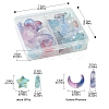 54Pcs Handmade Lampwork Beads and Glass Bead Sets LAMP-FS0001-14-4