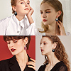 DIY PU Leather Dangle Earring Making Kits DIY-SC0001-35-6