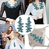 Flower Polyester Embroidery Lace Appliques DIY-WH20011-03B-5