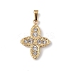 Ion Plating(IP) 304 Stainless Steel with Crystal Rhinestone Pendants STAS-G307-01G-1