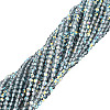 Transparent Glass Beads Strands EGLA-N028-01A-A01-2