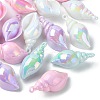 20Pcs 4 Colors Acrylic Pendants SACR-CJ0001-40-3