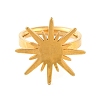 Ion Plating(IP) Sun 304 Stainless Steel Finger Rings for Women RJEW-S414-14B-G-2