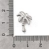 Brass Micro Pave Clear Cubic Zirconia Pendants KK-C096-16B-P-3