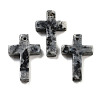 Natural Larvikite Pendants G-H007-09C-1