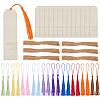 DIY Wooden Blank Arch Bookmarks Making Kit DIY-FH0009-01-1