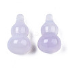 Carved Natural White Agate Pendants G-S359-354-2