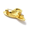 Fashion Golden Zinc Alloy Enamel Pins LS-JEWB-D068-01G-01-2
