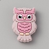 Owl Food Grade Eco-Friendly Silicone Beads LS-SIL-WH0019-26F-1