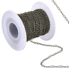 20M Brass Twisted Chains CHC-BM0001-01AB-1