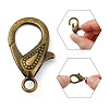 Tibetan Style Alloy Lobster Claw Clasps LS-PALLOY-O027-AB01-3