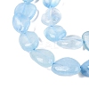 Natural Aquamarine Beads Strands X-G-R445-8x10-36-3