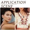 16Pcs 8 Styles Synthetic Turquoise Pendants FIND-TA0002-15-9