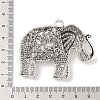 Tibetan Style Alloy Elephant Big Pendants LS-X-TIBEP-Q043-280-RS-3