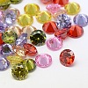 Cubic Zirconia Cabochons ZIRC-M002-5mm-5A-1