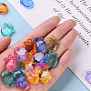 Transparent Acrylic Pendants TACR-S154-28B-5