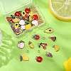 40Pcs 10 Styles Alloy Enamel Pendants ENAM-FP0002-06-5