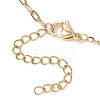 304 Stainless Steel Paperclip  Chain Cable Chain Slider Necklace Making AJEW-JB01526-4