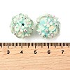 Handmade Polymer Clay Rhinestone Beads FIND-NH0001-15B-3