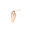 Brass Earring Findings KK-S356-441-NF-2