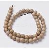 Natural Wood Beads Strands WOOD-J001-02-8mm-3