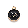 Alloy Enamel Pendants ENAM-S124-01B-08J-2