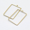 Brass Pendants KK-F727-26G-NF-1